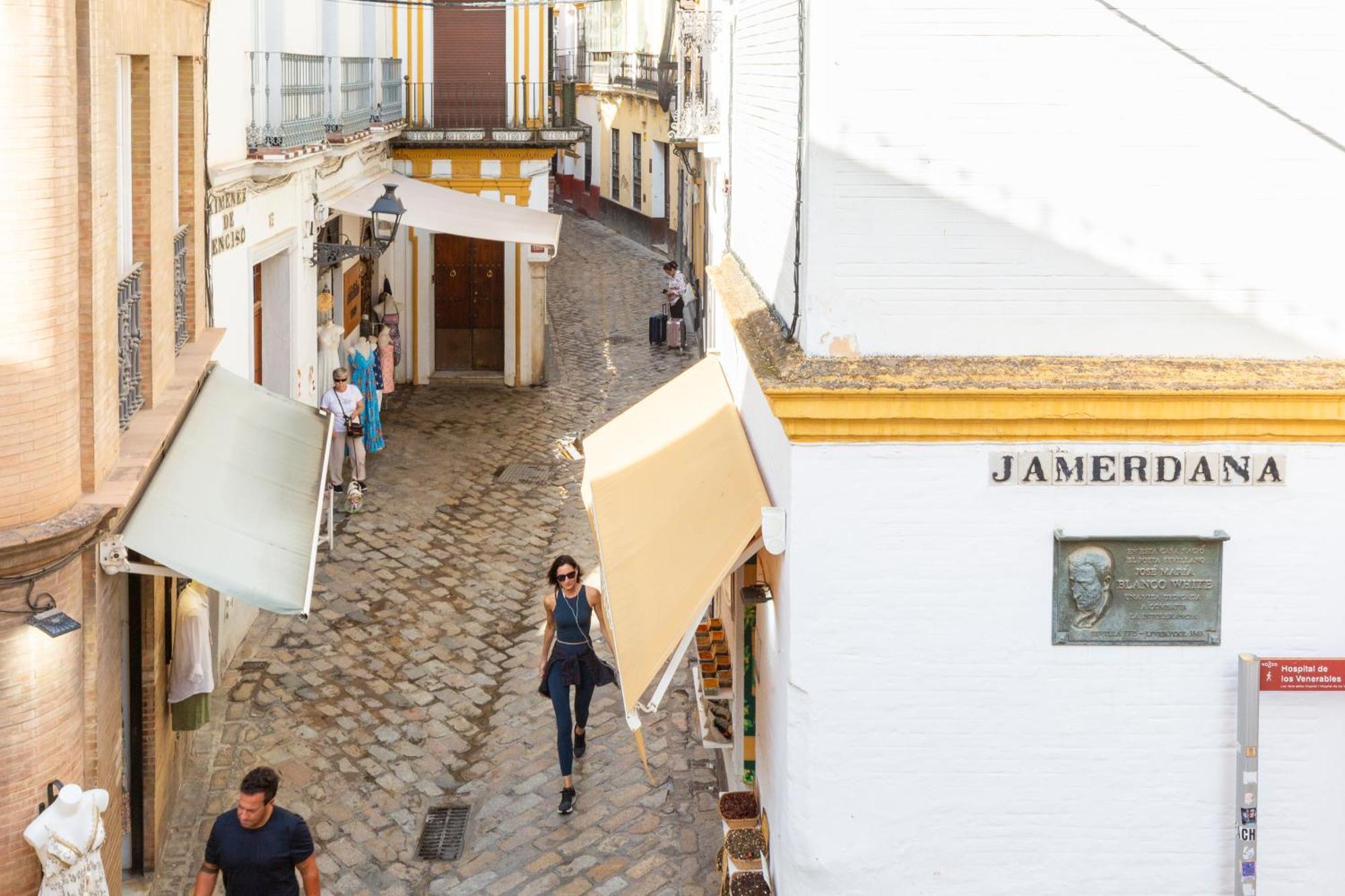 Descubrehome Santa Cruz Private Terrace With Giralda Views Seville Exterior photo